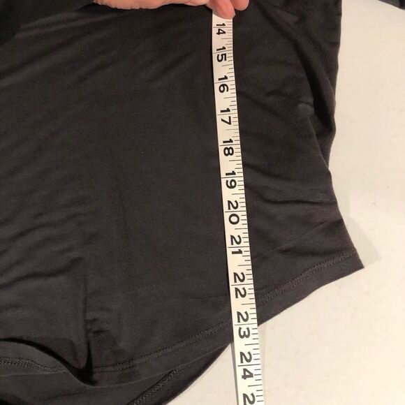 joan vass brown Dolan sleeve mock neck - L - Picture 5 of 8